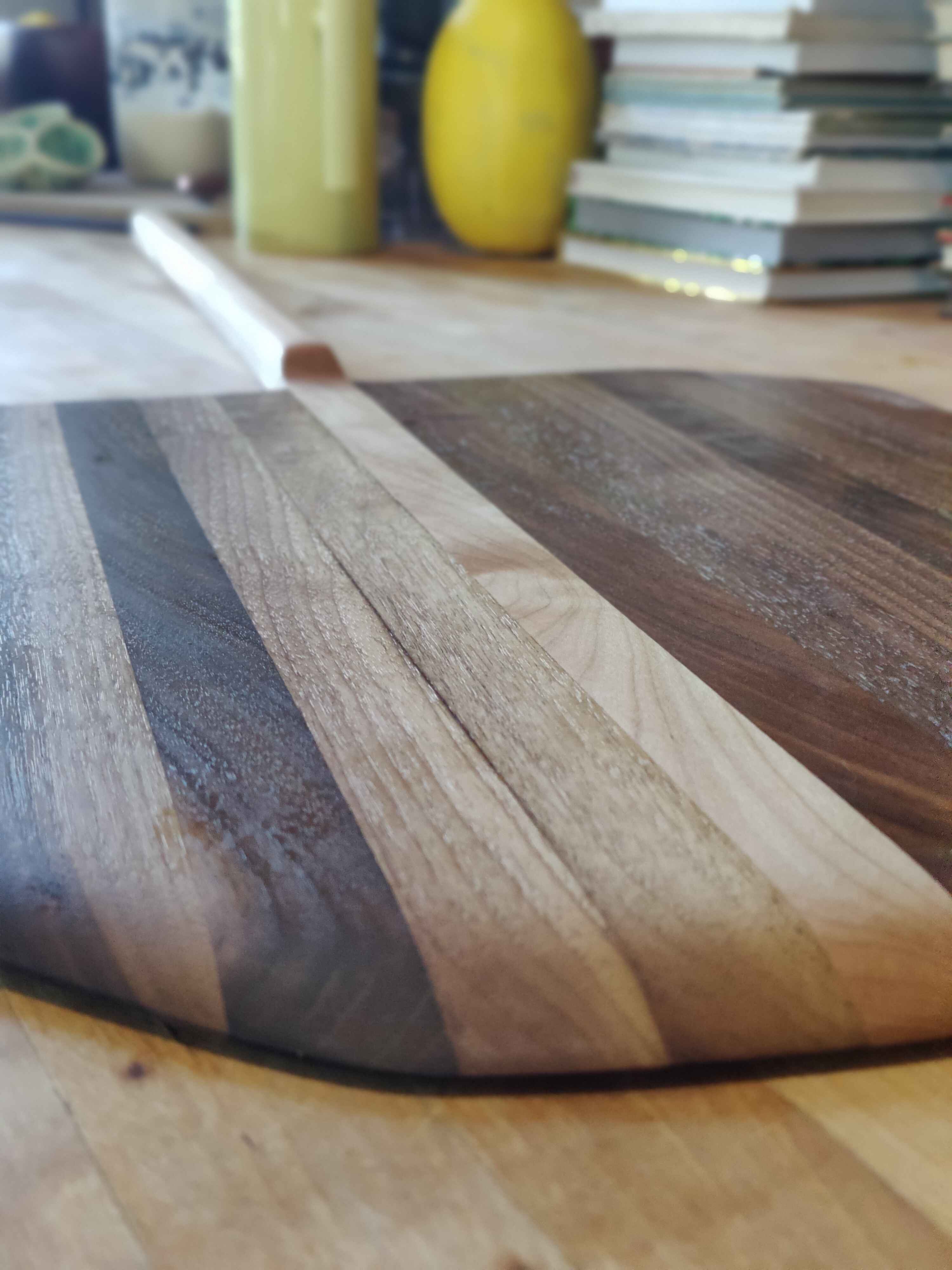 Black Walnut Pizza Peel