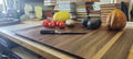 XL Black Walnut Stovetop Cover / Cutting Board